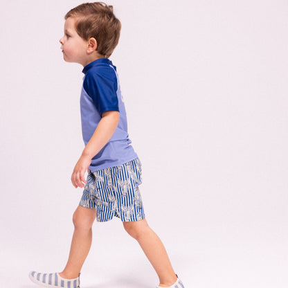 Kids Water Shoes - Blue/White - Lobster Ray - US 3-12