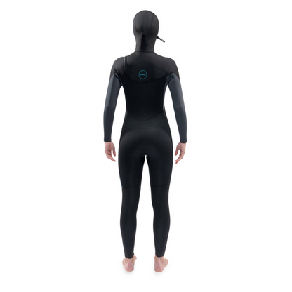 Dakine WOMENS QUANTUM CHEST ZIP HOODED FULLSUIT