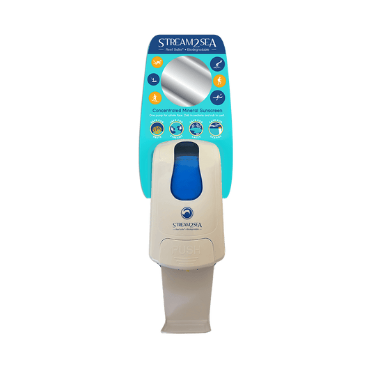 Wall-Mounted Sunscreen Dispenser