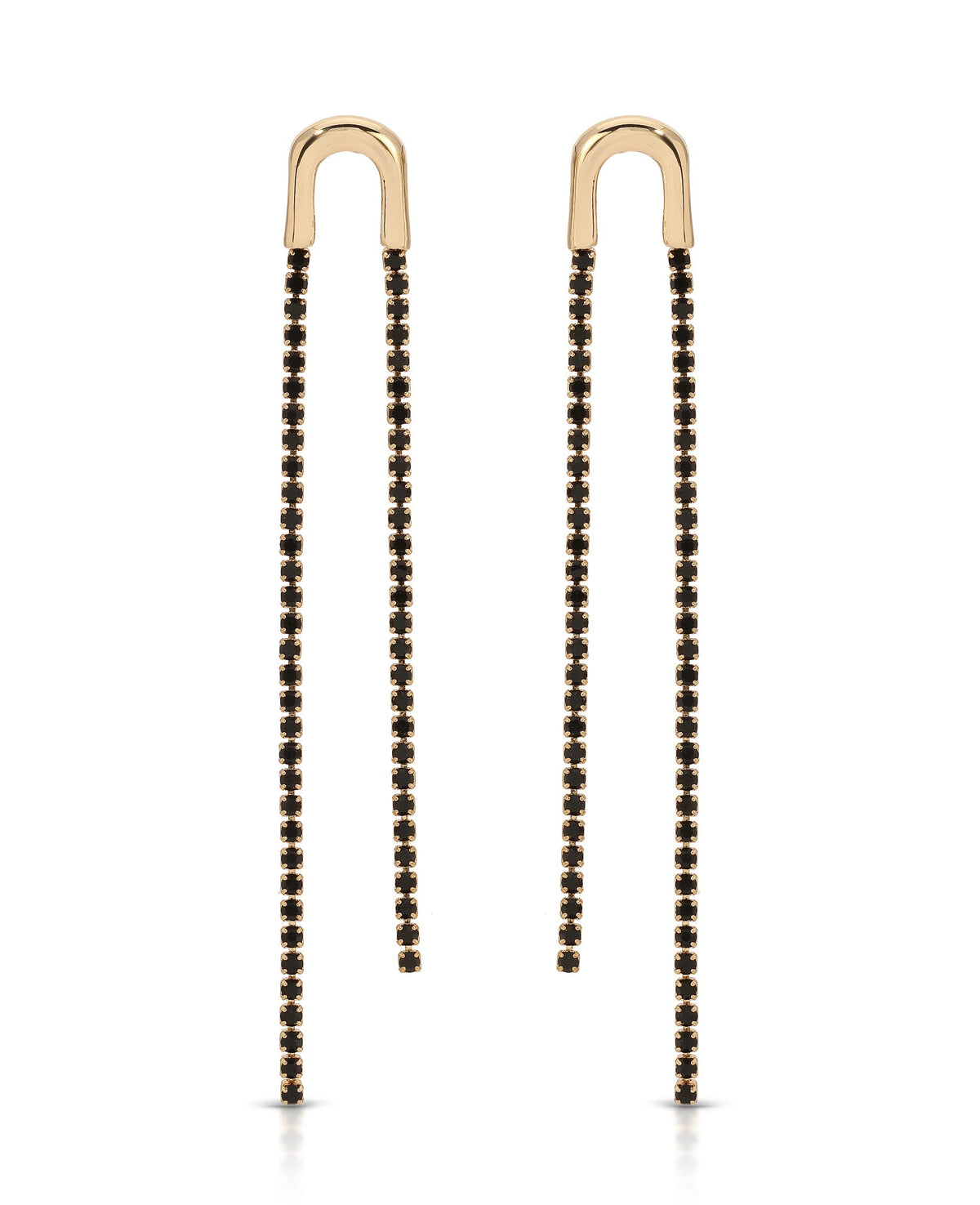 Double Chain Drop Earrings