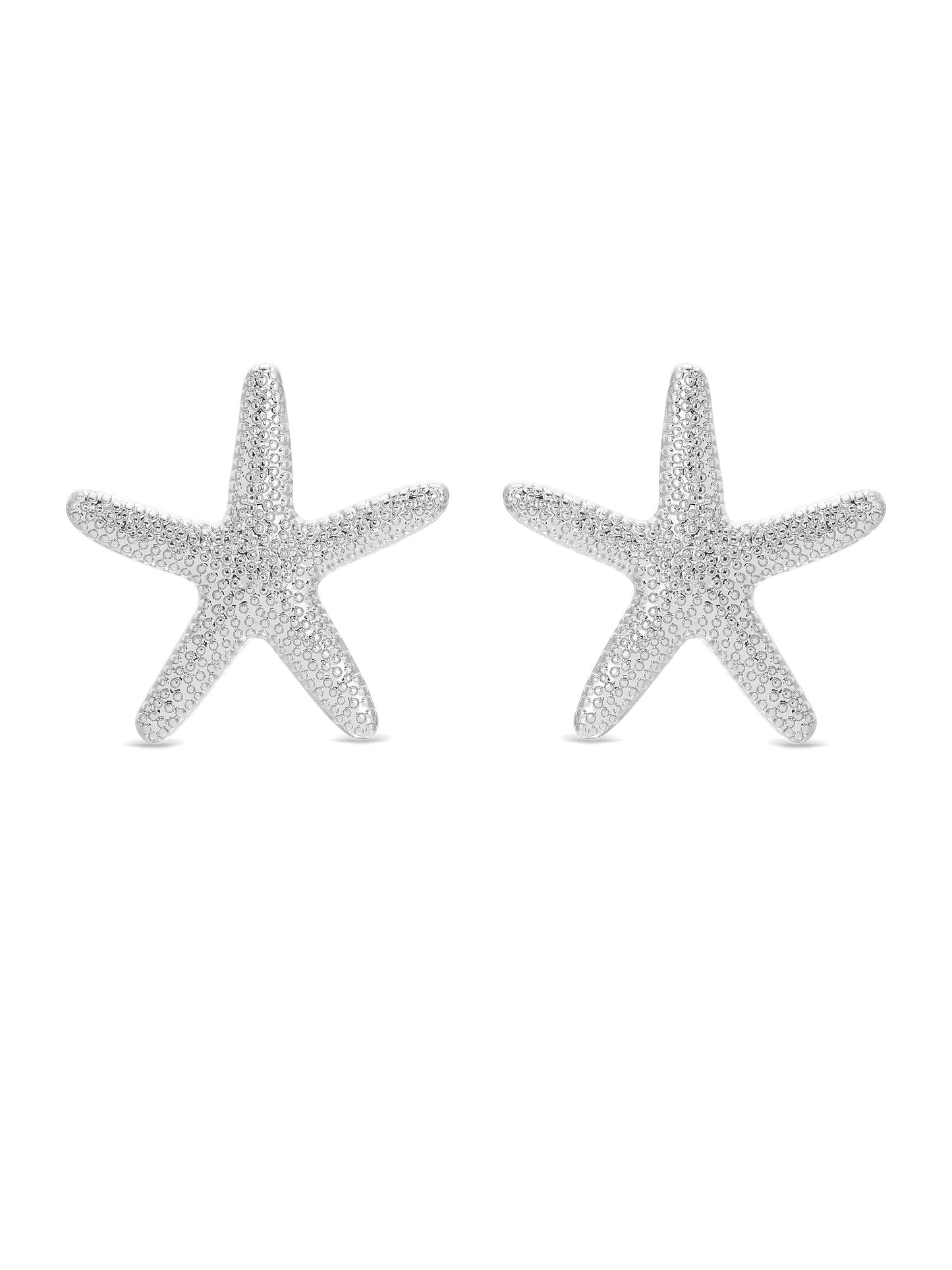 Statement Starfish Stud Earrings