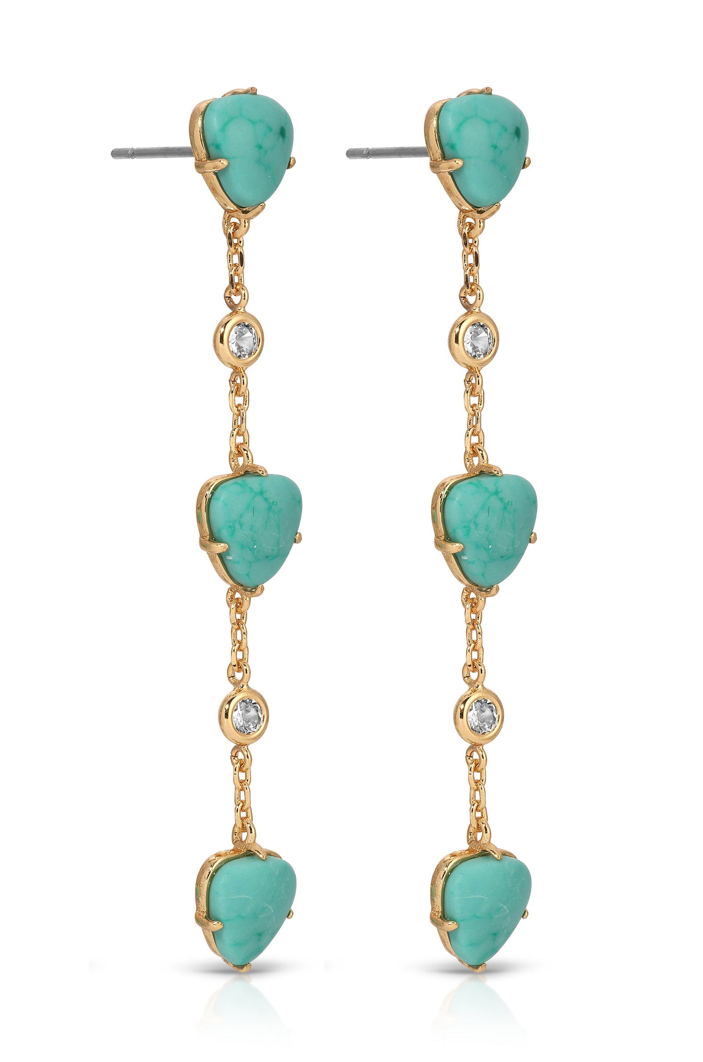 Turquoise Solstice Dangle Earrings