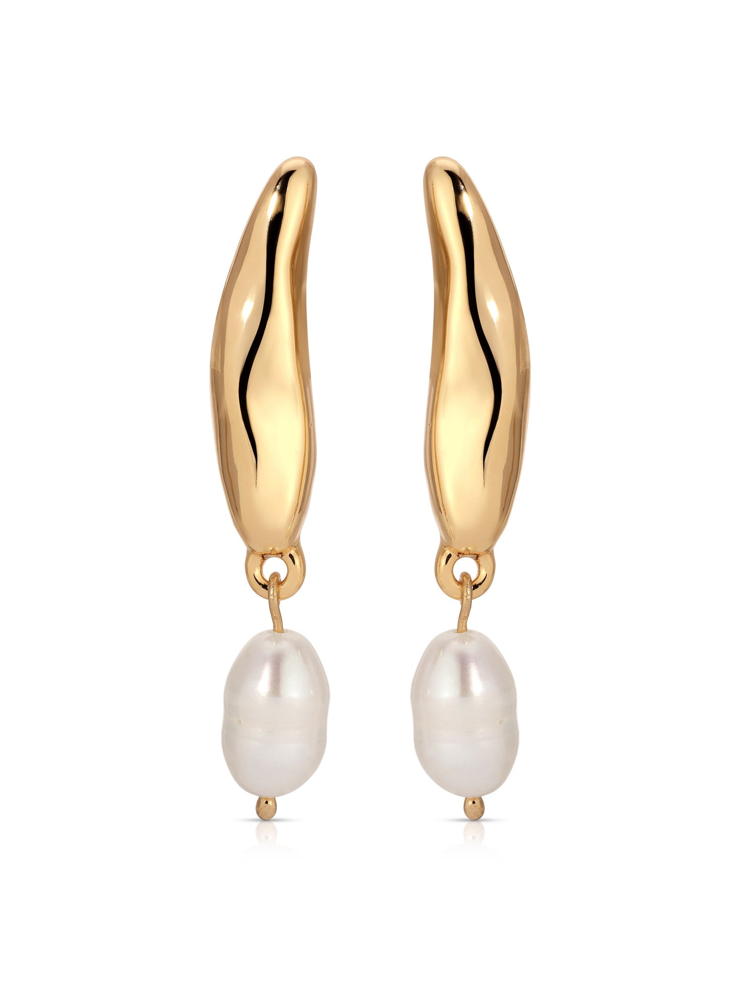 Liquid Luxe Pearl Earrings
