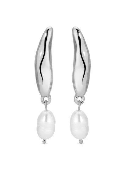Liquid Luxe Pearl Earrings