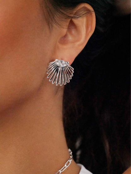 Santorini Shell Studs