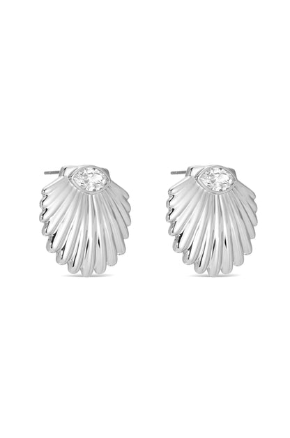 Santorini Shell Studs