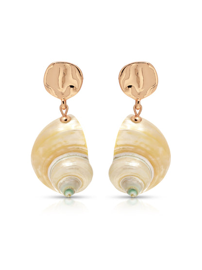 Sunken Treasure Shell Earrings