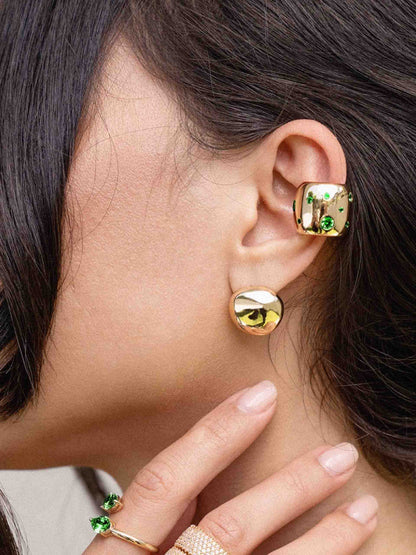 Scattered Crystal Chunky Ear Cuff