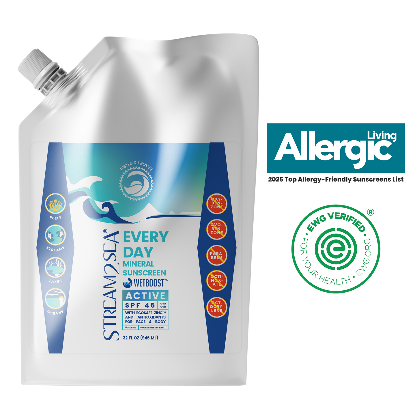 Every Day Active Mineral Sunscreen Refill