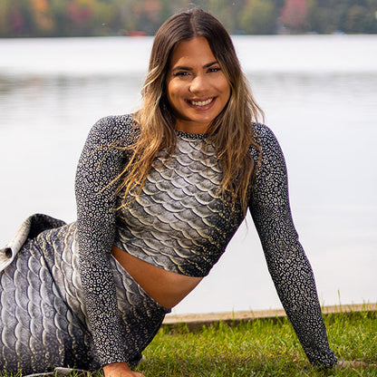 Eagle Ray Eco-Cropped Rashie