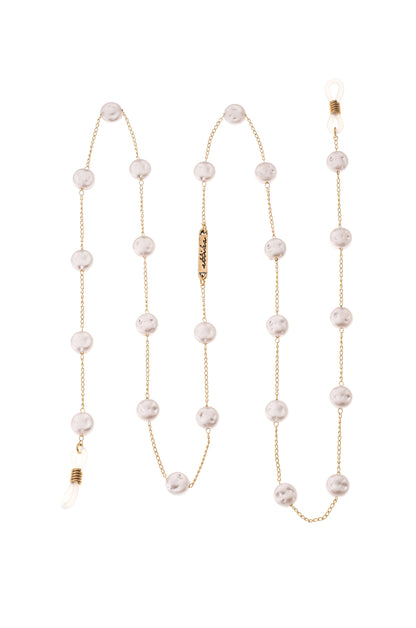 Mermaid Coin Pearls Eyeglass Chain
