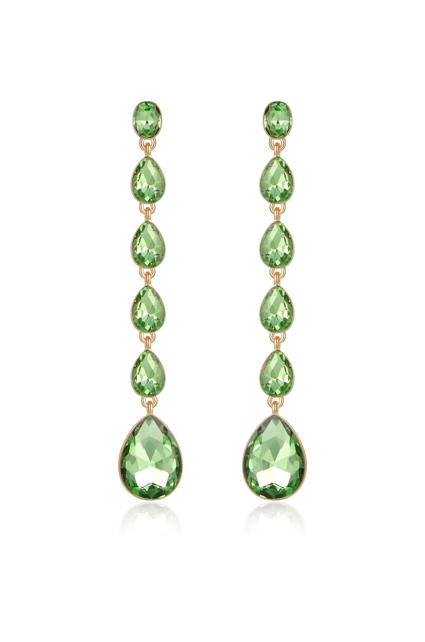 Crystallized Drop Earrings