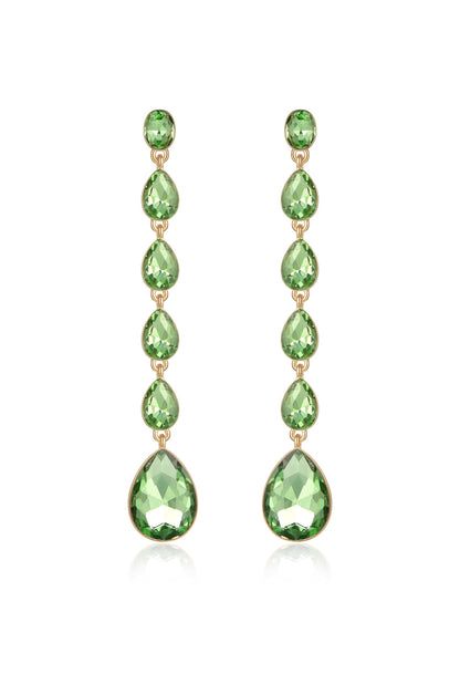 Crystallized Drop Earrings