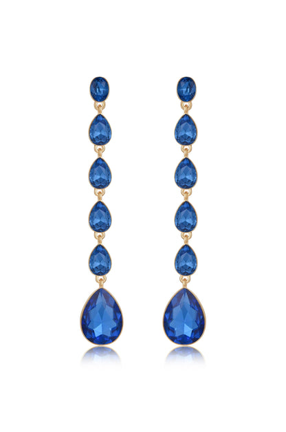 Crystallized Drop Earrings