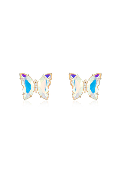 Flutter Away Crystal Earrings