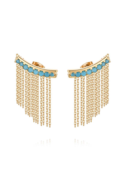 Turquoise Crystal Ear Crawler