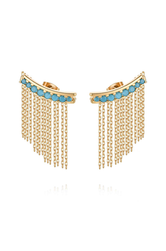 Turquoise Crystal Ear Crawler