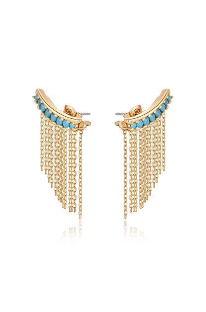 Turquoise Crystal Ear Crawler