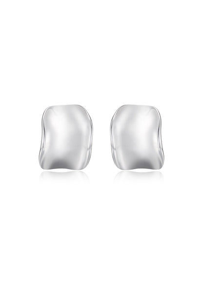 Curved Stud Earrings
