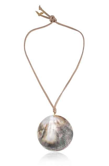 Opalescent Shell Necklace Set