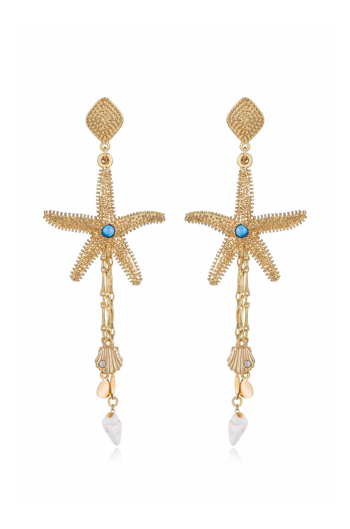 Starfish Seeker Drop Earrings