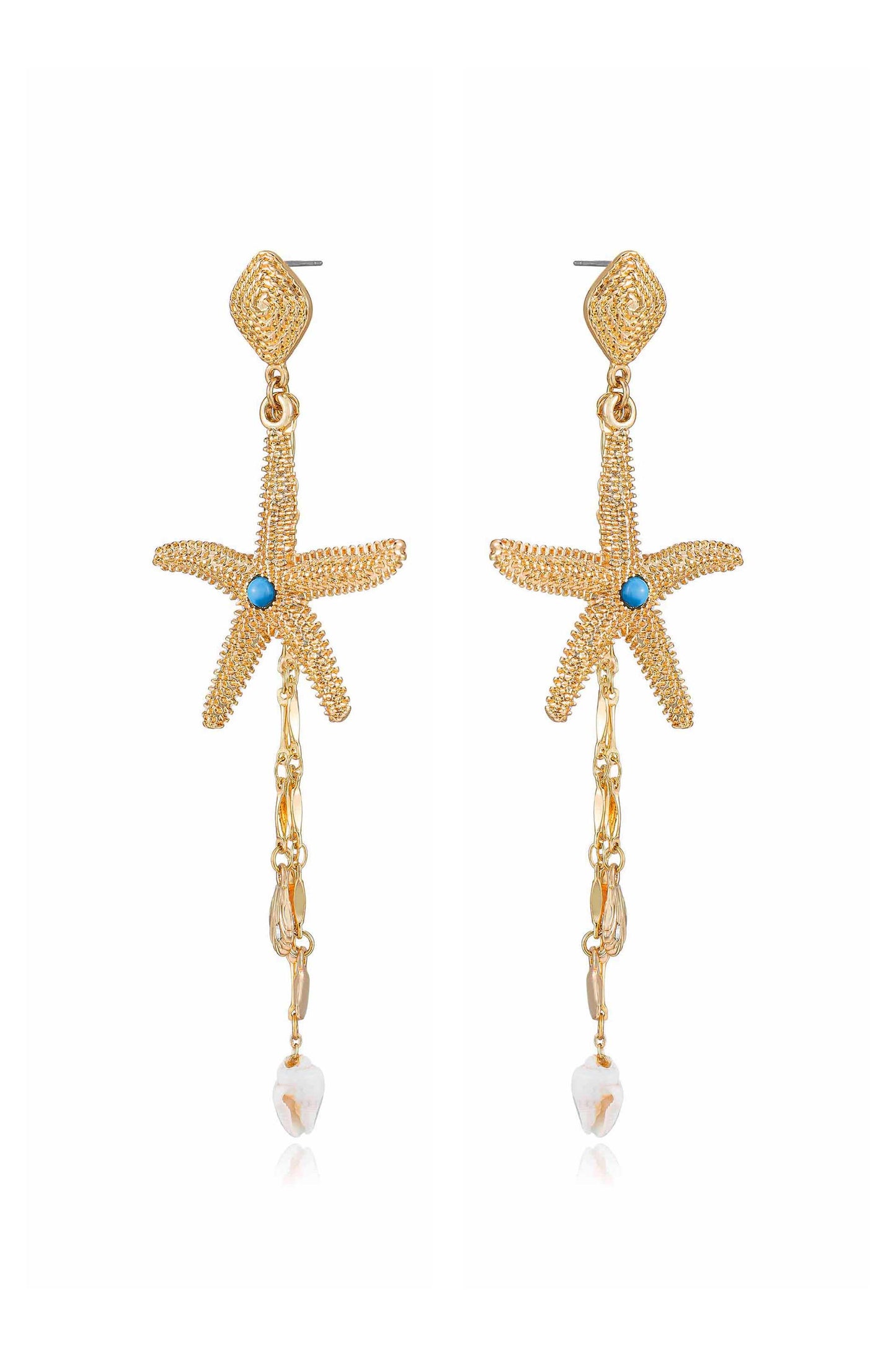 Starfish Seeker Drop Earrings