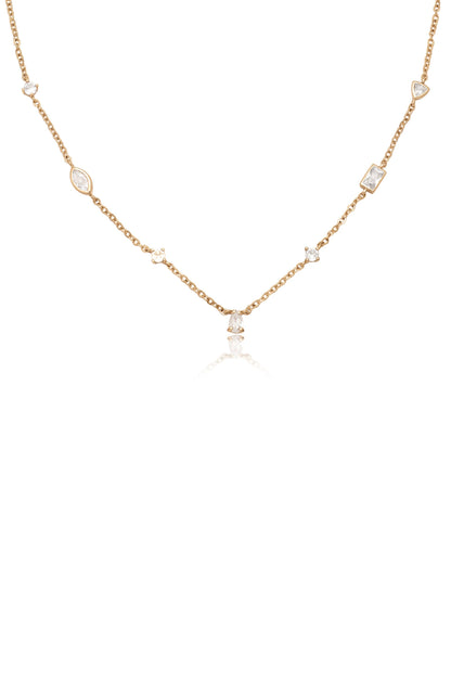 Shapely Crystals Necklace