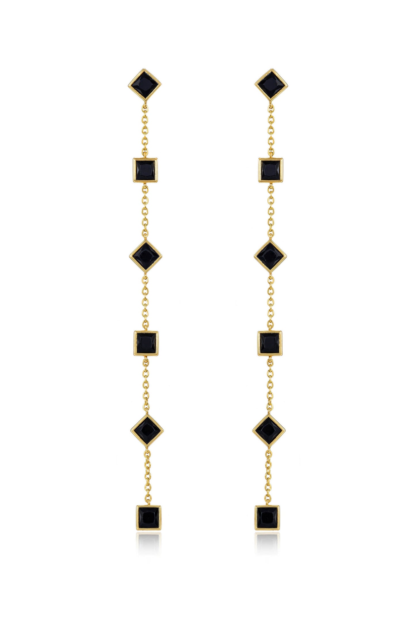Geometric Linear Earrings