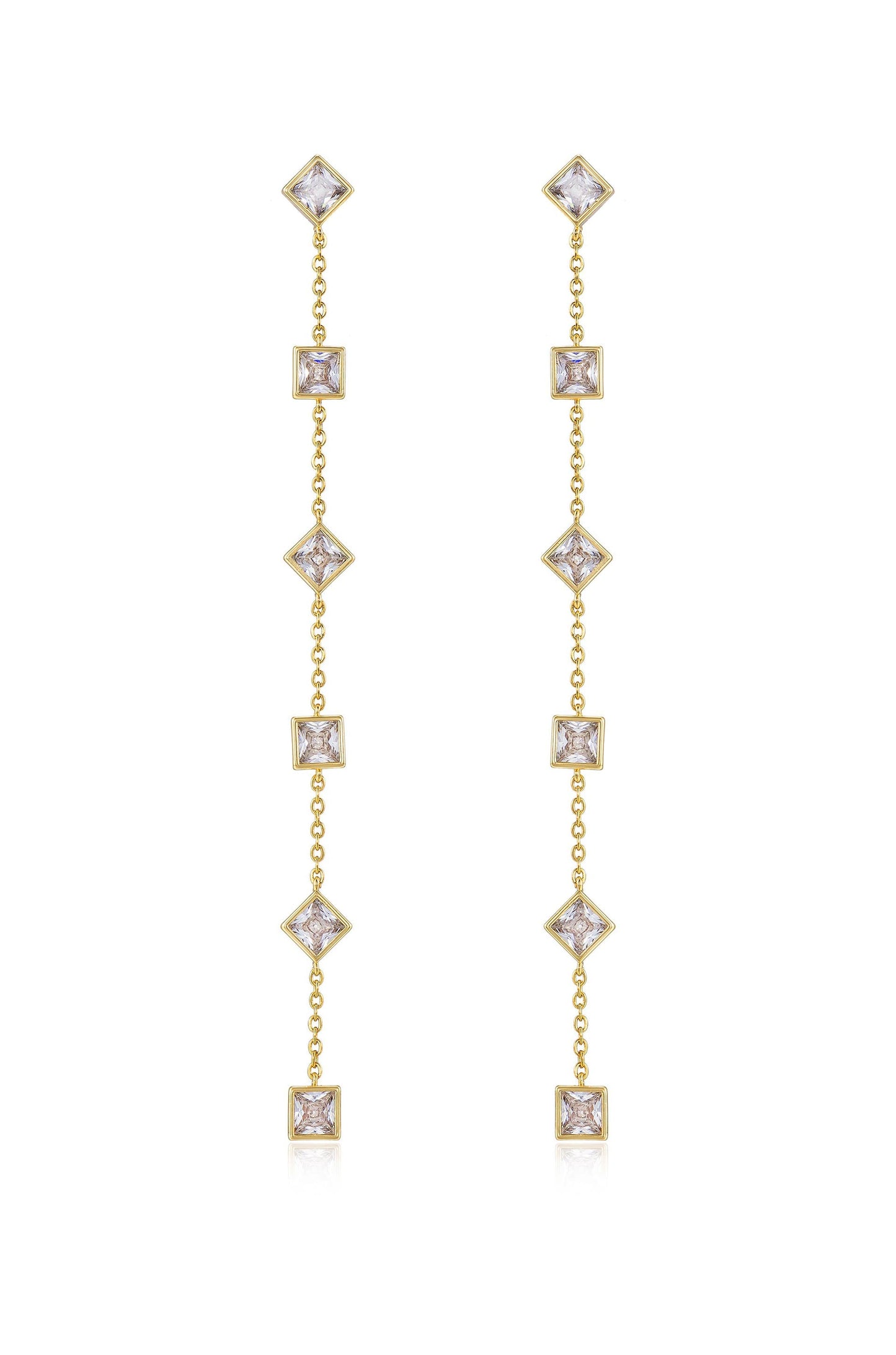 Geometric Linear Earrings