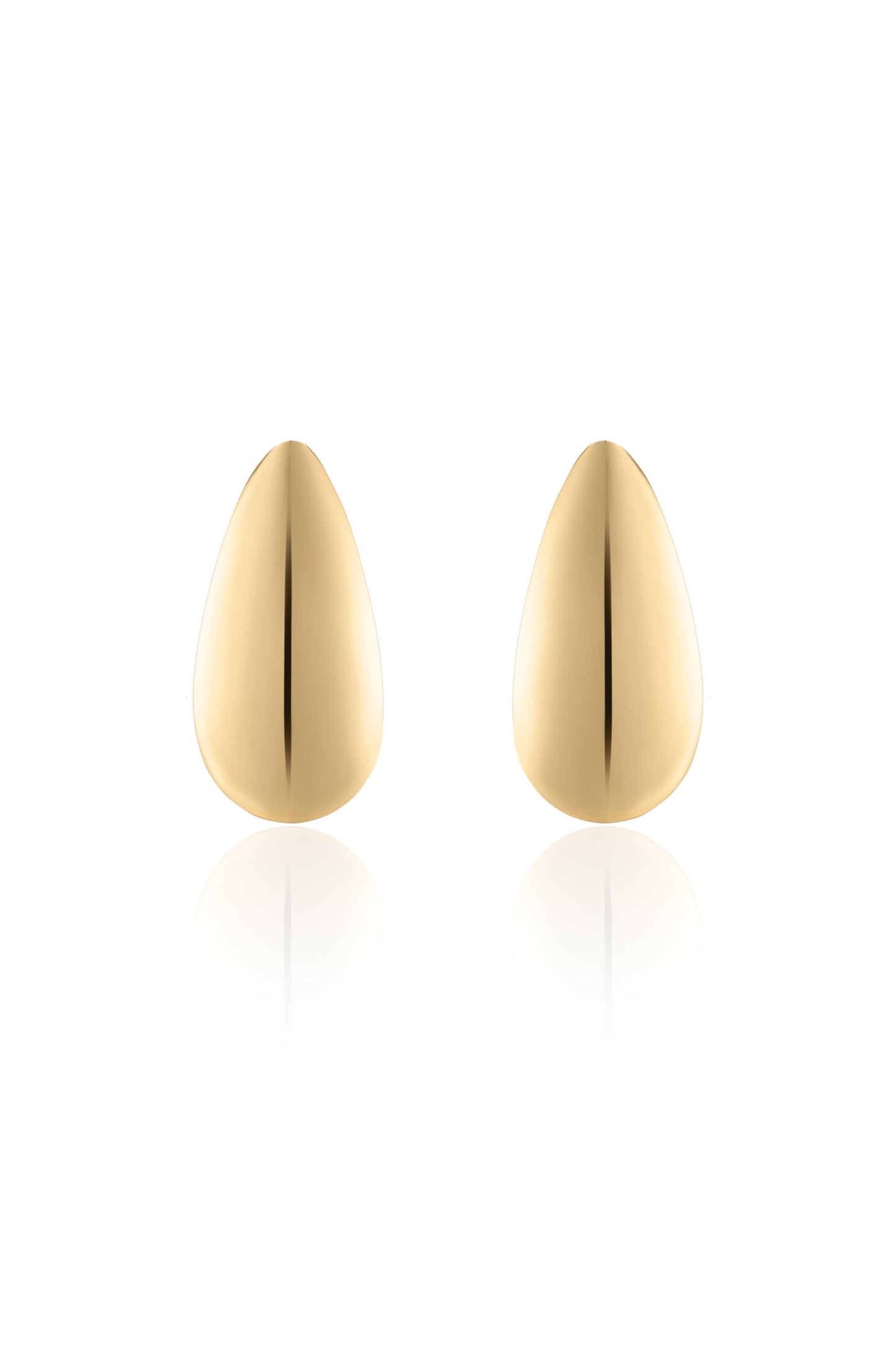 Golden Teardrop Earrings