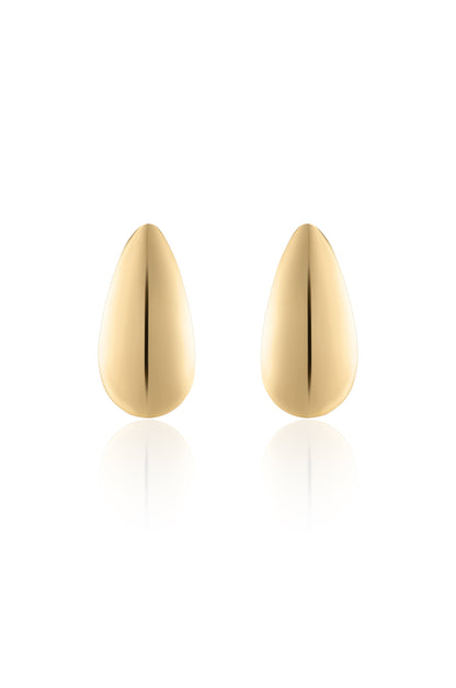 Golden Teardrop Earrings