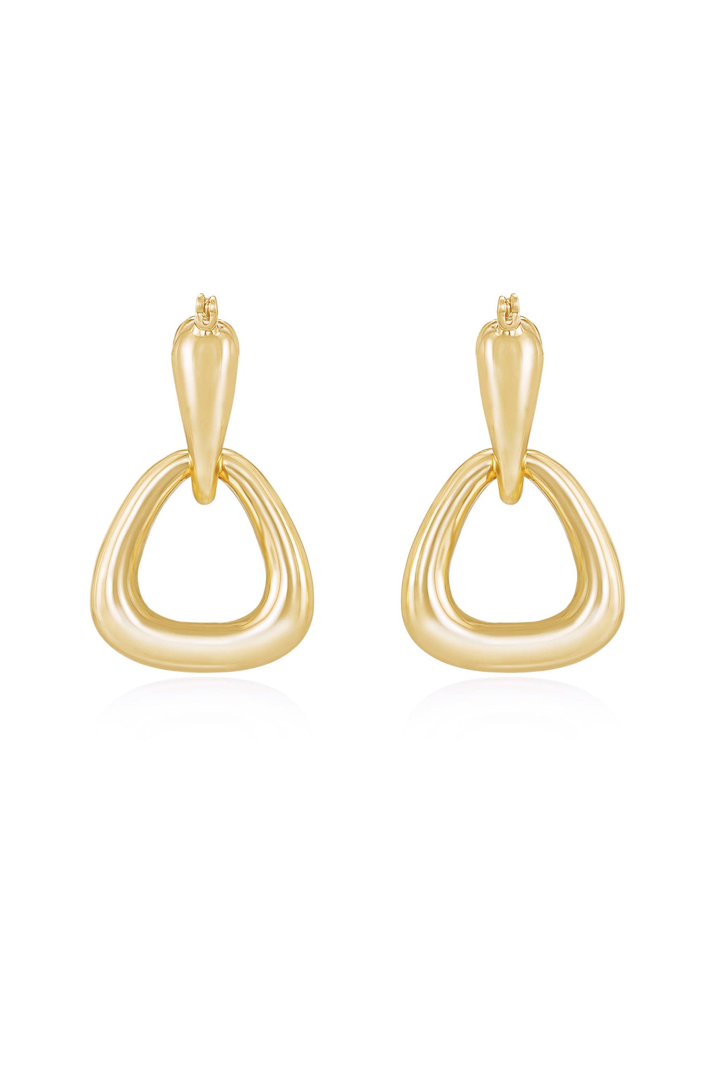 Baby Double Dangle Hoop Earrings