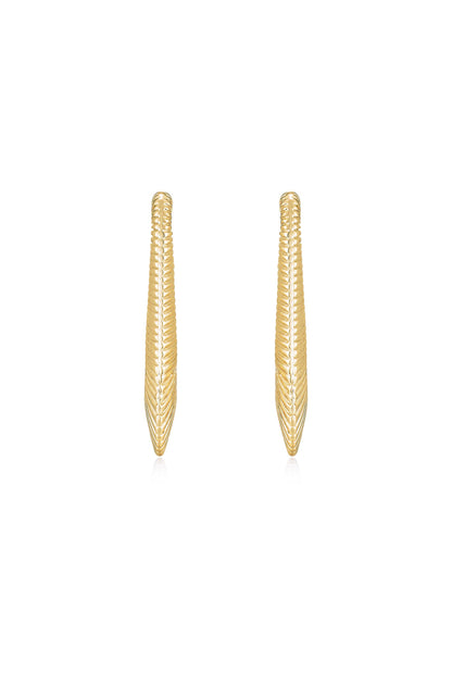 Cleopatra Inspired Hoop Earrings