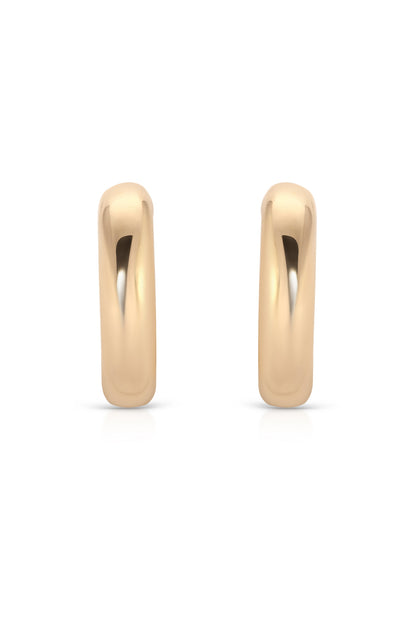 Small Thick Classic Hoops