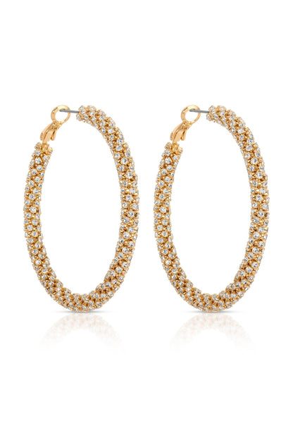 Rope Chain Hoops