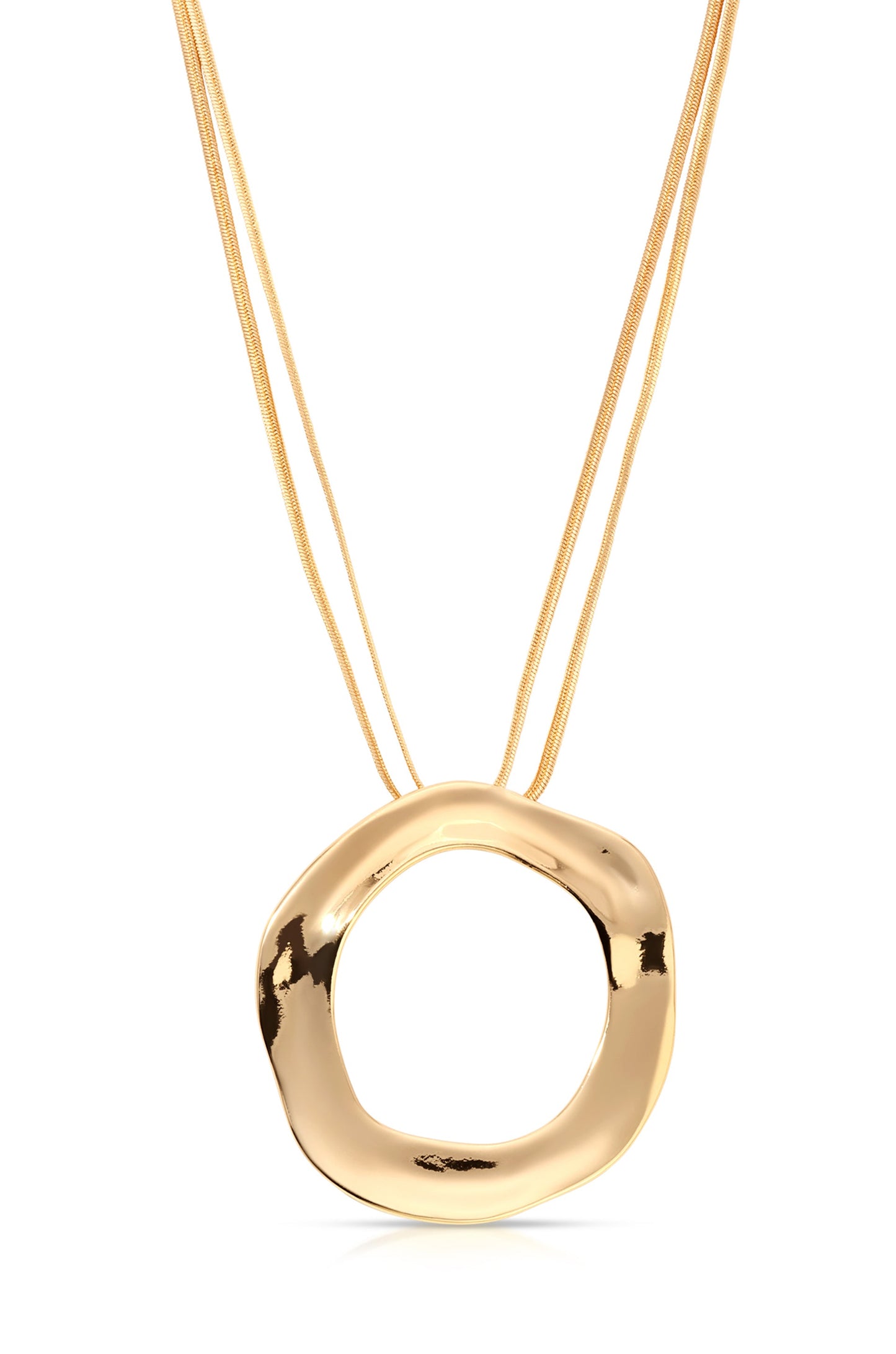 Open Circle Necklace