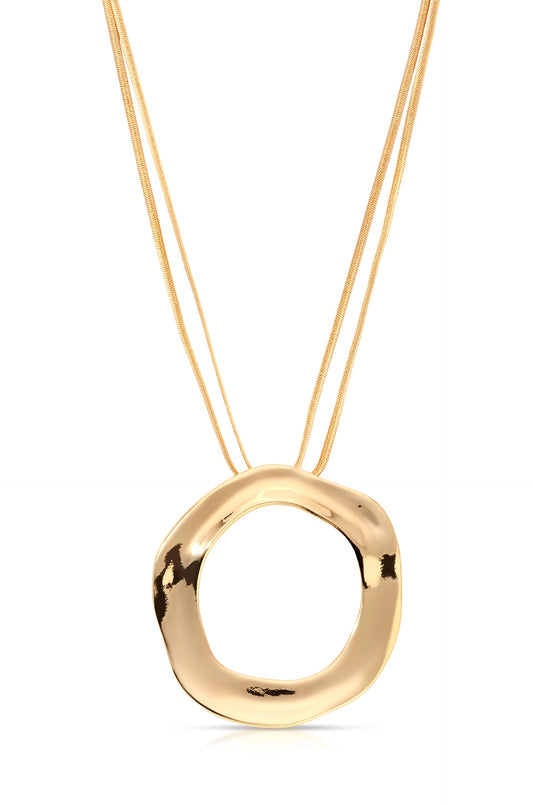 Open Circle Necklace