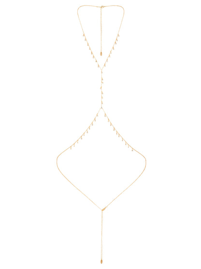 Crystal Fringe Body Chain