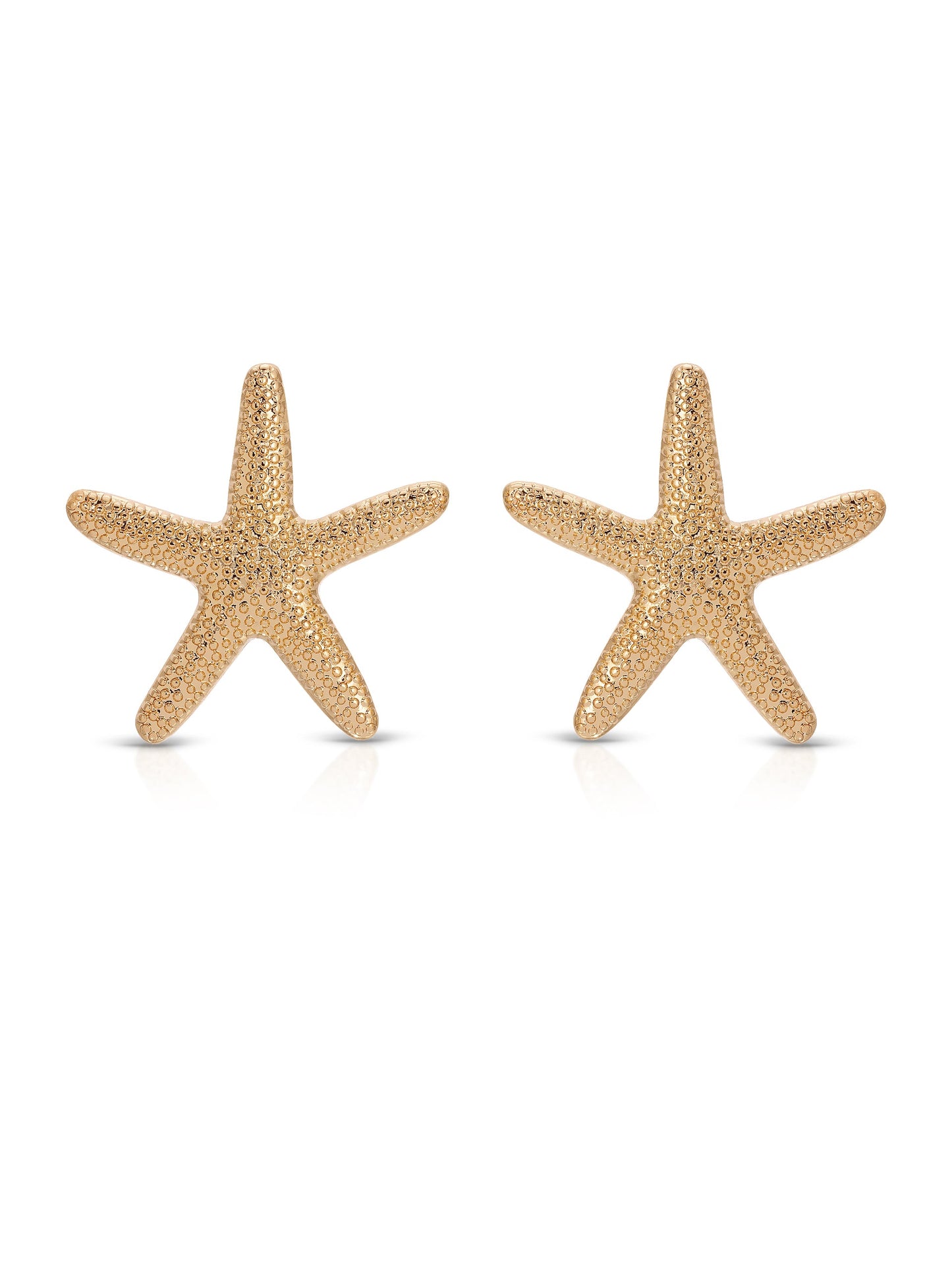 Statement Starfish Stud Earrings
