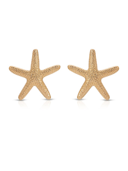 Statement Starfish Stud Earrings