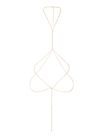 Freshwater Pearl Line Body Chain