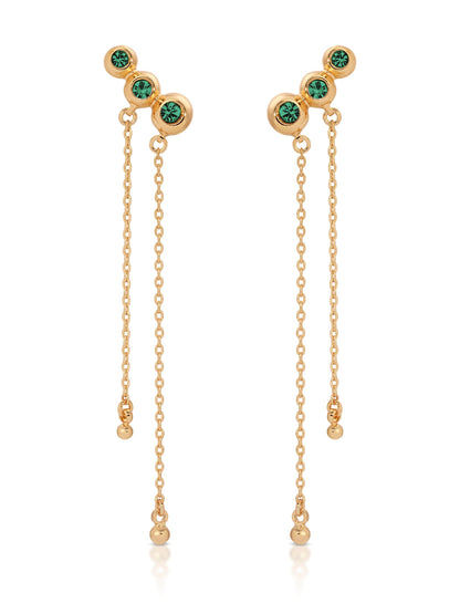 Emerald City Waterfall Earrings