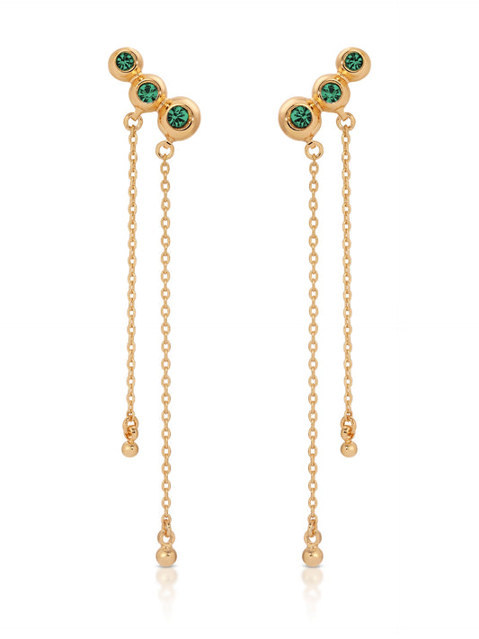 Emerald City Waterfall Earrings