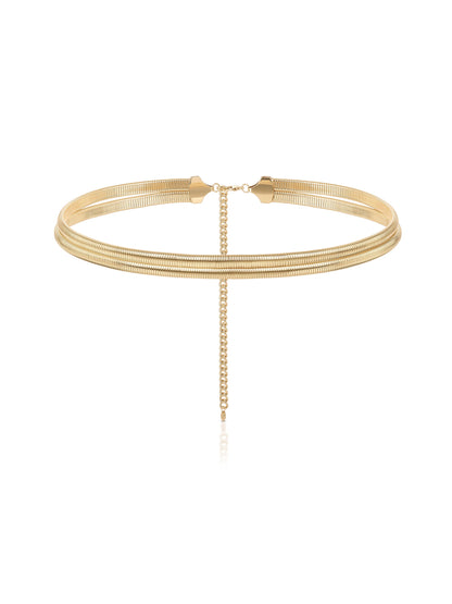 Wrap Around Flex Snake Chain Belt