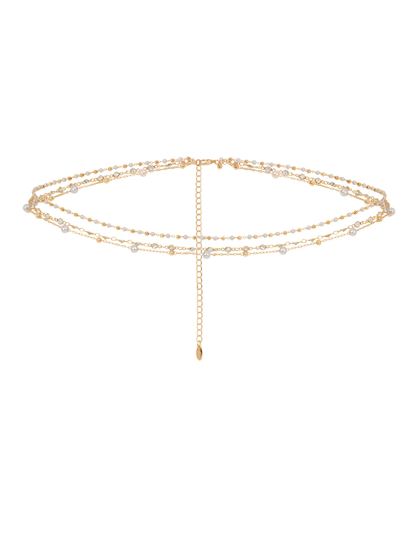 Extended Vacation Pearl Body Chain