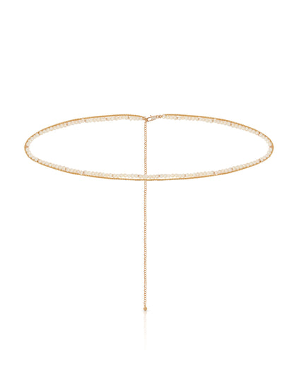 Freshwater Pearl Double Layer Waist Chain
