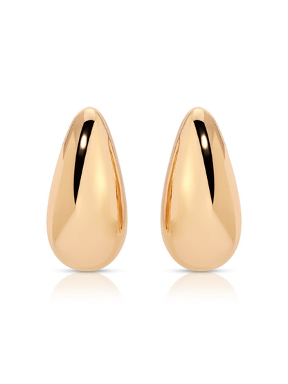 Golden Teardrop Earrings