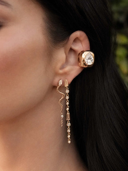 Bold Crystal Ear Cuff