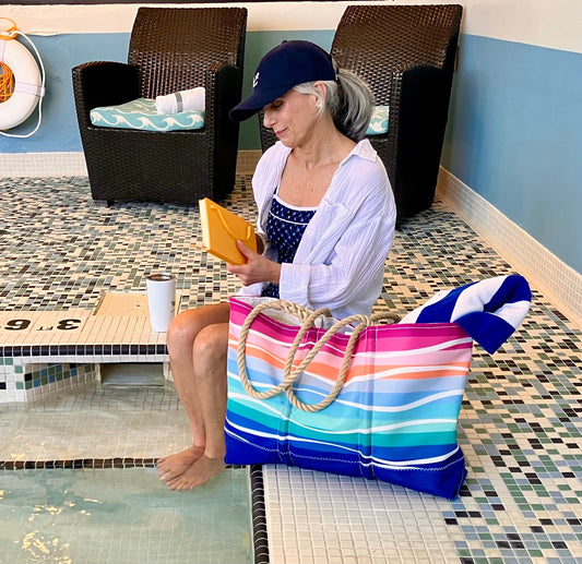 Sunset Surf Ogunquit Beach Tote