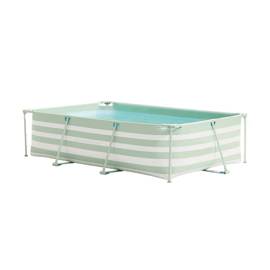 Frame Pool - Green/White - Essence - 102 × 63 × 26"